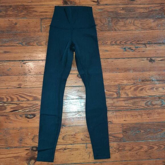 Lululemon Wunder Under Leggings Black Size 2 - Picture 1 of 5